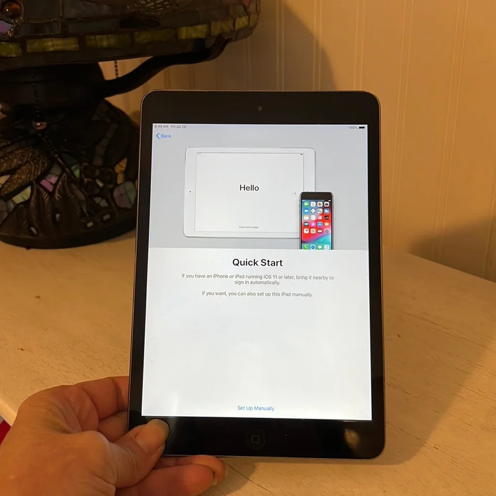 iPad Apple mini 2 A1489 gray